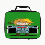 Onyourcases Link The Legend of Zelda Heart Custom Lunch Bag Personalised Photo Brand Adult Kids School Bento Food School Picnics Work Trip Lunch Box Birthday Gift Girls Boys Tote Bag New