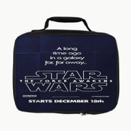 Onyourcases Star Wars Quotes A Long Time Ago Custom Lunch Bag Personalised Photo Brand Adult Kids School Bento Food School Picnics Work Trip Lunch Box Birthday Gift Girls Boys Tote Bag New