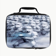 Onyourcases Stormtrooper Collage Custom Lunch Bag Personalised Photo Brand Adult Kids School Bento Food School Picnics Work Trip Lunch Box Birthday Gift Girls Boys Tote Bag New