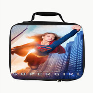 Onyourcases Supergirl Custom Lunch Bag Personalised Photo Brand Adult Kids School Bento Food School Picnics Work Trip Lunch Box Birthday Gift Girls Boys Tote Bag New
