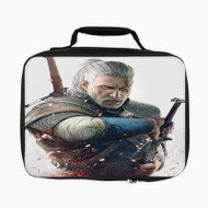 Onyourcases The Witcher 3 Wild Hunt Geralt Two Sword Custom Lunch Bag Personalised Photo Brand Adult Kids School Bento Food School Picnics Work Trip Lunch Box Birthday Gift Girls Boys Tote Bag New