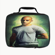 Onyourcases Vin Diesel Custom Lunch Bag Personalised Photo Brand Adult Kids School Bento Food School Picnics Work Trip Lunch Box Birthday Gift Girls Boys Tote Bag New