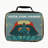 Onyourcases Vote for Vader Darth Vader Custom Lunch Bag Personalised Photo Brand Adult Kids School Bento Food School Picnics Work Trip Lunch Box Birthday Gift Girls Boys Tote Bag New