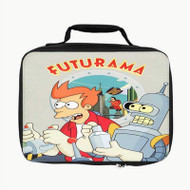 Onyourcases Futurama Season One Custom Lunch Bag Personalised Photo Adult Brand New Kids School Bento Food School Picnics Work Trip Lunch Box Birthday Gift Girls Boys Tote Bag