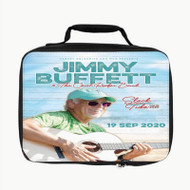 Onyourcases Jimmy Buffett Custom Lunch Bag Personalised Photo Adult Brand New Kids School Bento Food School Picnics Work Trip Lunch Box Birthday Gift Girls Boys Tote Bag