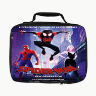 Onyourcases Spider Man Into The Spider Verse Marvel Custom Lunch Bag Personalised Photo Adult Brand New Kids School Bento Food School Picnics Work Trip Lunch Box Birthday Gift Girls Boys Tote Bag