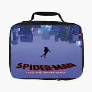 Onyourcases Spider Man Into The Spider Verse Custom Lunch Bag Personalised Photo Adult Brand New Kids School Bento Food School Picnics Work Trip Lunch Box Birthday Gift Girls Boys Tote Bag