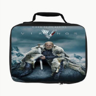 Onyourcases Vikings Season 6 Custom Lunch Bag Personalised Photo Adult Brand New Kids School Bento Food School Picnics Work Trip Lunch Box Birthday Gift Girls Boys Tote Bag