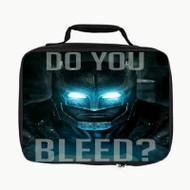 Onyourcases Batman vs Superman Do You Bleed Custom Lunch Bag Personalised Photo Adult Kids School Bento Food Brand New Picnics Work Trip Lunch Box Birthday Gift Girls Boys Tote Bag