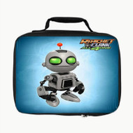 Onyourcases Clank from Ratchet Clank Custom Lunch Bag Personalised Photo Adult Kids School Bento Food Brand New Picnics Work Trip Lunch Box Birthday Gift Girls Boys Tote Bag
