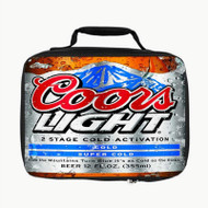 Onyourcases Coors Light Beer Cold Custom Lunch Bag Personalised Photo Adult Kids School Bento Food Brand New Picnics Work Trip Lunch Box Birthday Gift Girls Boys Tote Bag