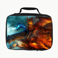 Onyourcases Dota 2 Ice and Fire Custom Lunch Bag Personalised Photo Adult Kids School Bento Food Brand New Picnics Work Trip Lunch Box Birthday Gift Girls Boys Tote Bag