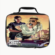 Onyourcases Grand Theft Auto V Custom Lunch Bag Personalised Photo Adult Kids School Bento Food Brand New Picnics Work Trip Lunch Box Birthday Gift Girls Boys Tote Bag