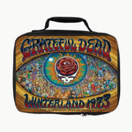 Onyourcases Grateful Dead Winterland 1973 Custom Lunch Bag Personalised Photo Adult Kids School Bento Food Brand New Picnics Work Trip Lunch Box Birthday Gift Girls Boys Tote Bag