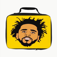 Onyourcases J Cole Art Great Custom Lunch Bag Personalised Photo Adult Kids School Bento Food Brand New Picnics Work Trip Lunch Box Birthday Gift Girls Boys Tote Bag