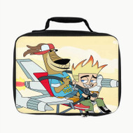 Onyourcases Johnny Test Custom Lunch Bag Personalised Photo Adult Kids School Bento Food Brand New Picnics Work Trip Lunch Box Birthday Gift Girls Boys Tote Bag
