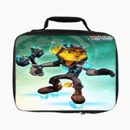 Onyourcases Ratchet from Ratchet Clank Custom Lunch Bag Personalised Photo Adult Kids School Bento Food Brand New Picnics Work Trip Lunch Box Birthday Gift Girls Boys Tote Bag