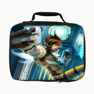 Onyourcases Tracer Overwatch Game Custom Lunch Bag Personalised Photo Adult Kids School Bento Food Brand New Picnics Work Trip Lunch Box Birthday Gift Girls Boys Tote Bag