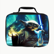 Onyourcases Yoda Star Wars Light Saber Custom Lunch Bag Personalised Photo Adult Kids School Bento Food Brand New Picnics Work Trip Lunch Box Birthday Gift Girls Boys Tote Bag