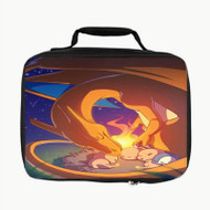 Onyourcases Charizard Charmender and Cyndaquil Custom Lunch Bag Personalised Photo Adult Kids School Bento Food Picnics Brand New Work Trip Lunch Box Birthday Gift Girls Boys Tote Bag