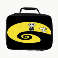 Onyourcases Charlie and Snoopy Skellington Custom Lunch Bag Personalised Photo Adult Kids School Bento Food Picnics Brand New Work Trip Lunch Box Birthday Gift Girls Boys Tote Bag