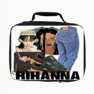 Onyourcases Consideration Rihanna Custom Lunch Bag Personalised Photo Adult Kids School Bento Food Picnics Brand New Work Trip Lunch Box Birthday Gift Girls Boys Tote Bag