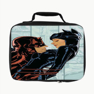 Onyourcases Daredevil and Catwoman Custom Lunch Bag Personalised Photo Adult Kids School Bento Food Picnics Brand New Work Trip Lunch Box Birthday Gift Girls Boys Tote Bag