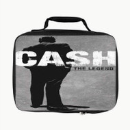 Onyourcases Johnny Cash The Legend Custom Lunch Bag Personalised Photo Adult Kids School Bento Food Picnics Brand New Work Trip Lunch Box Birthday Gift Girls Boys Tote Bag