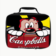 Onyourcases Mickey Campbells Custom Lunch Bag Personalised Photo Adult Kids School Bento Food Picnics Brand New Work Trip Lunch Box Birthday Gift Girls Boys Tote Bag