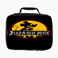 Onyourcases Mickey Mouse Jurassic Mice Custom Lunch Bag Personalised Photo Adult Kids School Bento Food Picnics Brand New Work Trip Lunch Box Birthday Gift Girls Boys Tote Bag