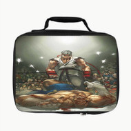 Onyourcases Ryu vs Sagat Street Fighter Custom Lunch Bag Personalised Photo Adult Kids School Bento Food Picnics Brand New Work Trip Lunch Box Birthday Gift Girls Boys Tote Bag