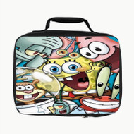 Onyourcases Spongebob and Friends Custom Lunch Bag Personalised Photo Adult Kids School Bento Food Picnics Brand New Work Trip Lunch Box Birthday Gift Girls Boys Tote Bag