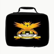 Onyourcases Team Instinct Gotta Catch Em All Custom Lunch Bag Personalised Photo Adult Kids School Bento Food Picnics Brand New Work Trip Lunch Box Birthday Gift Girls Boys Tote Bag