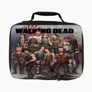 Onyourcases The Walking Dead All Characters With Zombie Custom Lunch Bag Personalised Photo Adult Kids School Bento Food Picnics Brand New Work Trip Lunch Box Birthday Gift Girls Boys Tote Bag