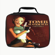 Onyourcases Tomb Raider Lara Croft Custom Lunch Bag Personalised Photo Adult Kids School Bento Food Picnics Brand New Work Trip Lunch Box Birthday Gift Girls Boys Tote Bag