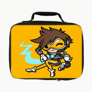 Onyourcases Tracer Overwatch Art Custom Lunch Bag Personalised Photo Adult Kids School Bento Food Picnics Brand New Work Trip Lunch Box Birthday Gift Girls Boys Tote Bag