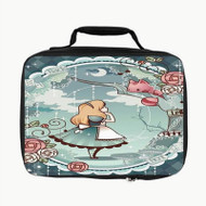 Onyourcases Alice in Wonderland Disney Art Custom Lunch Bag Personalised Photo Adult Kids School Bento Food Picnics Work Brand New Trip Lunch Box Birthday Gift Girls Boys Tote Bag