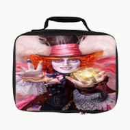 Onyourcases Alice Through the Looking Glass Custom Lunch Bag Personalised Photo Adult Kids School Bento Food Picnics Work Brand New Trip Lunch Box Birthday Gift Girls Boys Tote Bag