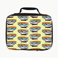 Onyourcases Dexters Laboratory Collage Custom Lunch Bag Personalised Photo Adult Kids School Bento Food Picnics Work Brand New Trip Lunch Box Birthday Gift Girls Boys Tote Bag