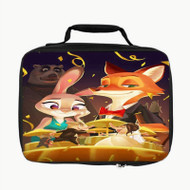 Onyourcases Disney Zootopia Dancing Custom Lunch Bag Personalised Photo Adult Kids School Bento Food Picnics Work Brand New Trip Lunch Box Birthday Gift Girls Boys Tote Bag