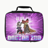 Onyourcases Doctor Who Zootopia Disney Custom Lunch Bag Personalised Photo Adult Kids School Bento Food Picnics Work Brand New Trip Lunch Box Birthday Gift Girls Boys Tote Bag