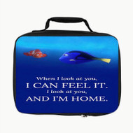 Onyourcases Dory and Nemo Quotes Custom Lunch Bag Personalised Photo Adult Kids School Bento Food Picnics Work Brand New Trip Lunch Box Birthday Gift Girls Boys Tote Bag