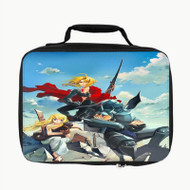 Onyourcases Edward Elric Alphonse Elric Winry Rockbell Fullmetal Alchemist B Custom Lunch Bag Personalised Photo Adult Kids School Bento Food Picnics Work Brand New Trip Lunch Box Birthday Gift Girls Boys Tote Bag