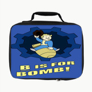 Onyourcases Fallout Vault Boy Bomb Custom Lunch Bag Personalised Photo Adult Kids School Bento Food Picnics Work Brand New Trip Lunch Box Birthday Gift Girls Boys Tote Bag