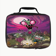 Onyourcases Invader Zim Art Custom Lunch Bag Personalised Photo Adult Kids School Bento Food Picnics Work Brand New Trip Lunch Box Birthday Gift Girls Boys Tote Bag