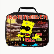 Onyourcases Iron Maiden The Simpsons Custom Lunch Bag Personalised Photo Adult Kids School Bento Food Picnics Work Brand New Trip Lunch Box Birthday Gift Girls Boys Tote Bag