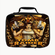 Onyourcases Lara Croft Tomb Raider Art Custom Lunch Bag Personalised Photo Adult Kids School Bento Food Picnics Work Brand New Trip Lunch Box Birthday Gift Girls Boys Tote Bag