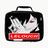 Onyourcases Lelouch Lamperouge Code Geass Custom Lunch Bag Personalised Photo Adult Kids School Bento Food Picnics Work Brand New Trip Lunch Box Birthday Gift Girls Boys Tote Bag