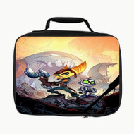 Onyourcases Ratchet and Clank Product Custom Lunch Bag Personalised Photo Adult Kids School Bento Food Picnics Work Brand New Trip Lunch Box Birthday Gift Girls Boys Tote Bag