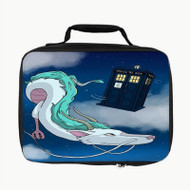 Onyourcases Spirited Away Doctor Who Police Box Custom Lunch Bag Personalised Photo Adult Kids School Bento Food Picnics Work Brand New Trip Lunch Box Birthday Gift Girls Boys Tote Bag